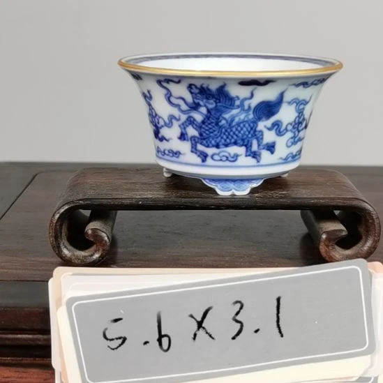 手工手绘釉盆大徳堂