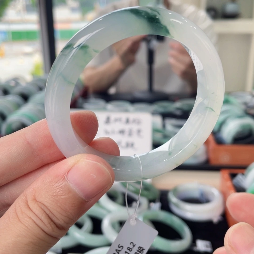 未镶嵌手镯翡翠52.5