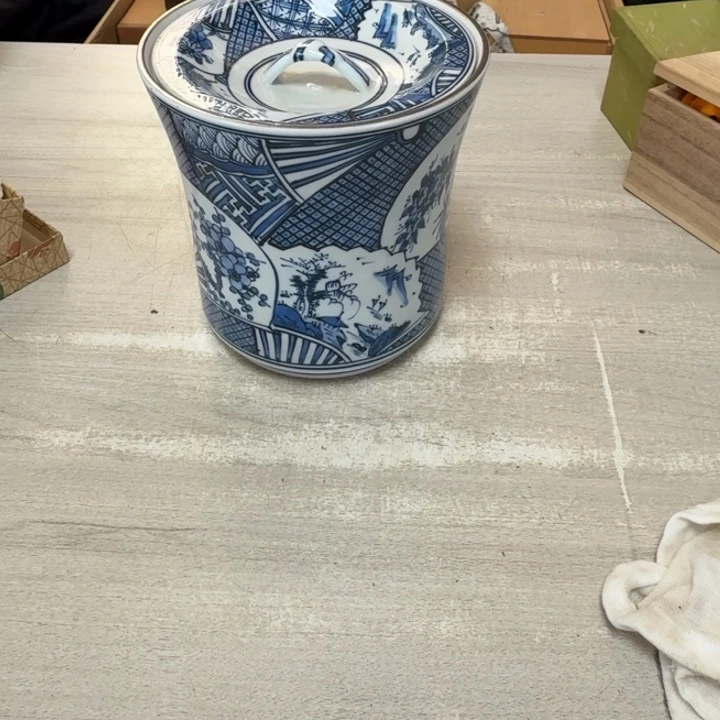 瓷片茶道具工艺品