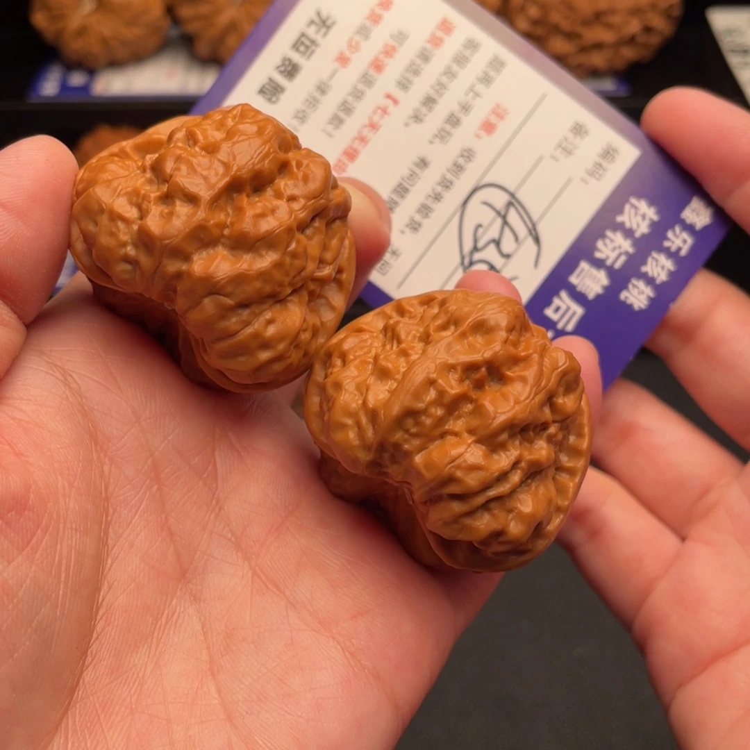 文玩核桃把件开背蛙41