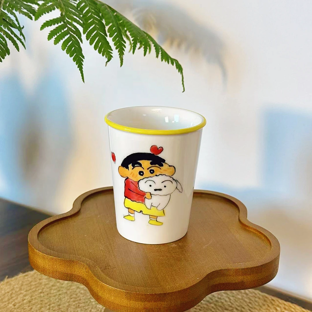 【直播-不带盒子】高温釉下彩中号可乐杯卡通陶瓷杯108