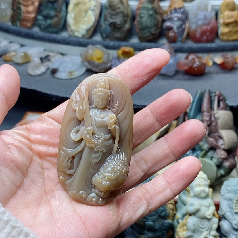 【闪购商品】定制石英质玉吊坠未镶嵌