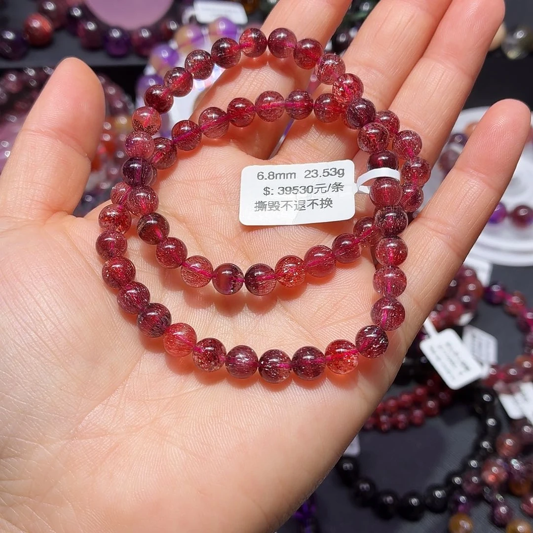 水晶手链未镶嵌天然水晶