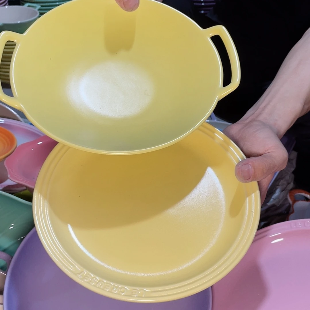 瓷片微瑕陶瓷餐具2个装
