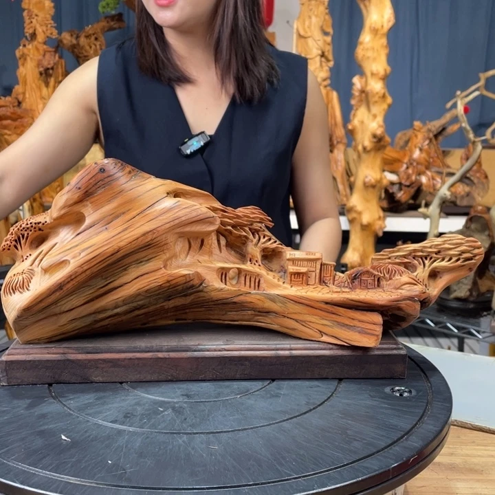 柏木（崖柏）山水倒流香送两盒香