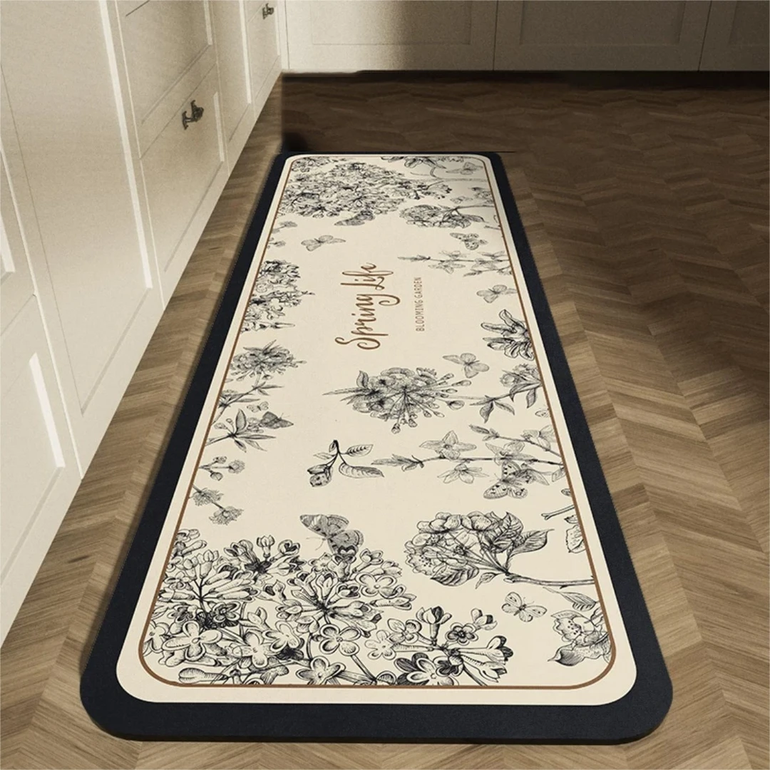 251【80*180】软硅藻泥床边地毯地垫卧室房间客厅床边毯宿舍飘窗垫