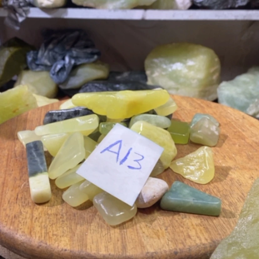 【闪购商品】蛇纹石玉珠宝奇石未镶嵌