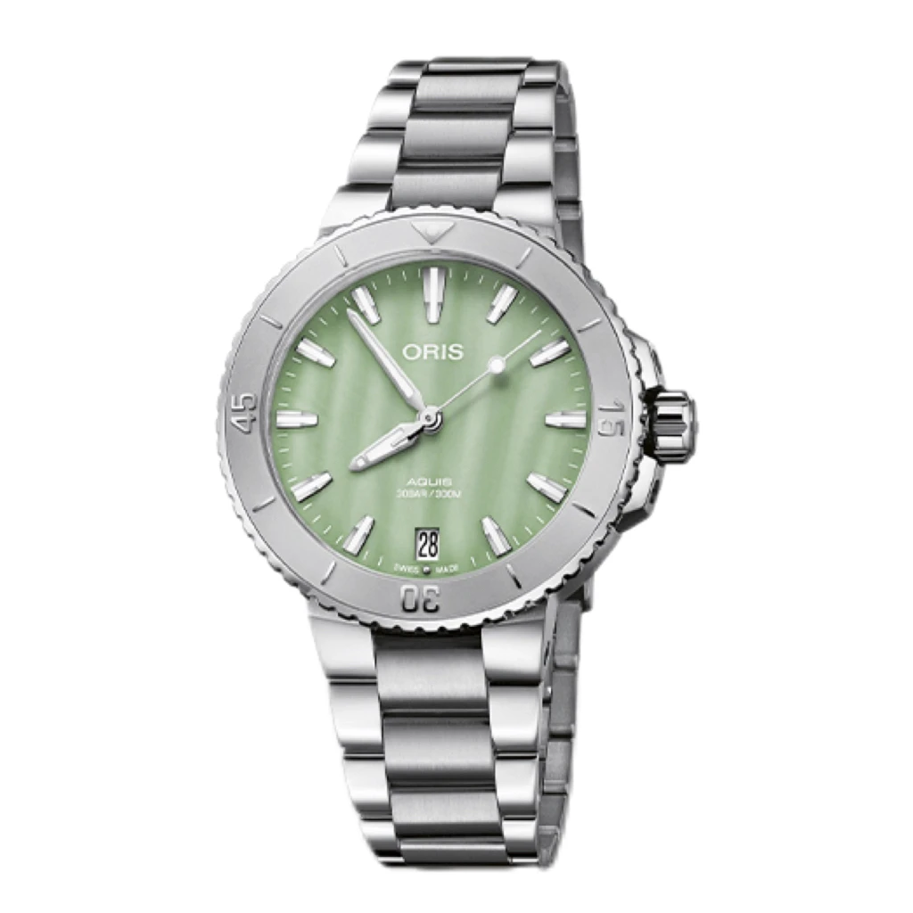 未使用 Oris/豪利时 亚虎/潜水系列/公价17600元/表径36.5mm/全套