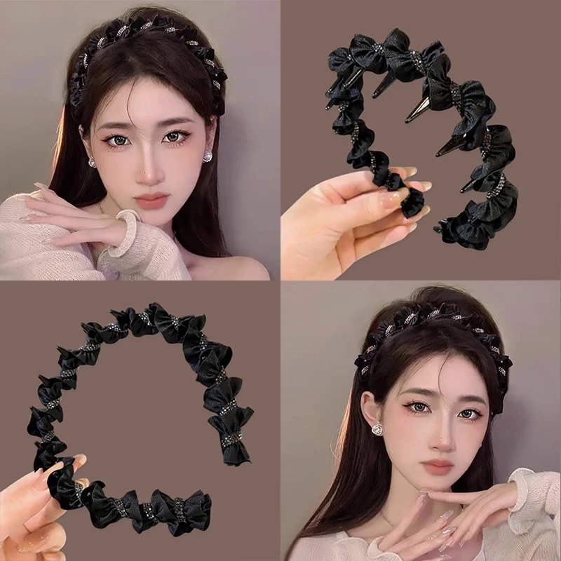 新款洋气发箍女气质高级带齿防滑头箍洗脸用发卡轻奢发饰头饰品