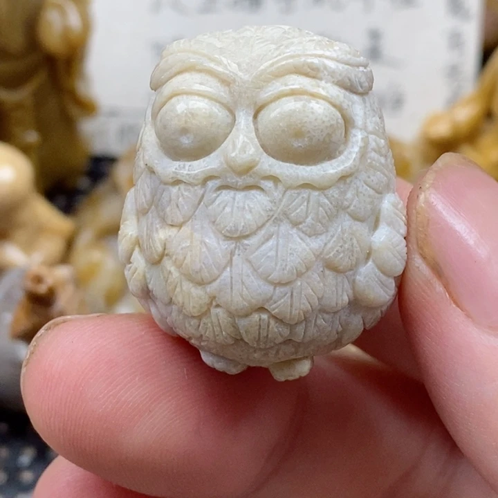 颈饰未镶嵌硅化珊瑚（珊瑚玉）