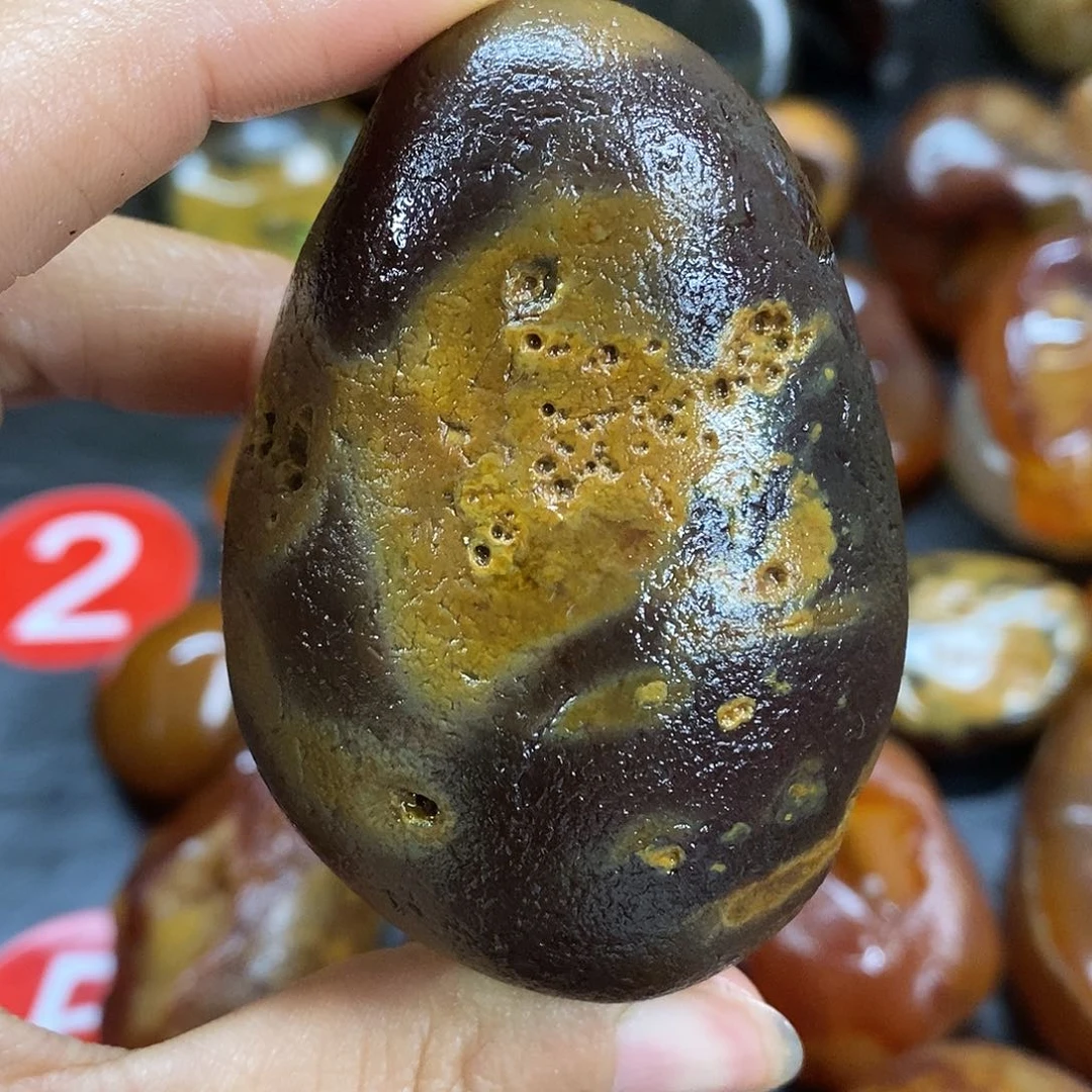 玛瑙/玉髓未镶嵌手把件