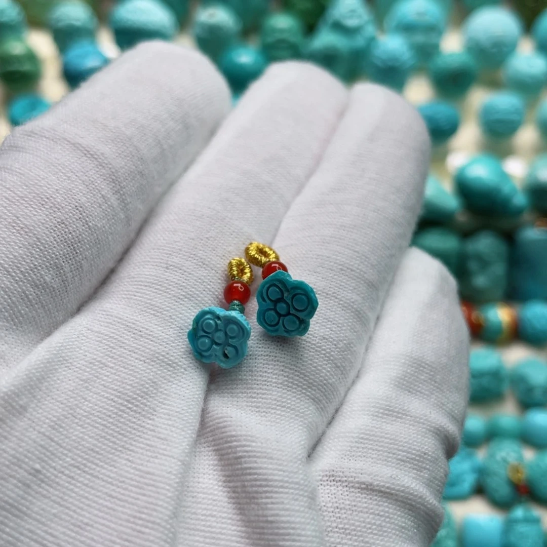 南红玛瑙颈饰未镶嵌