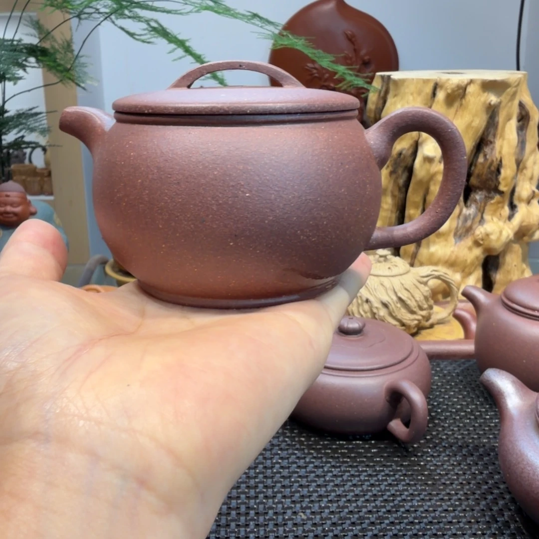 老***茶茶壶紫砂底槽清汉瓦160cc特价