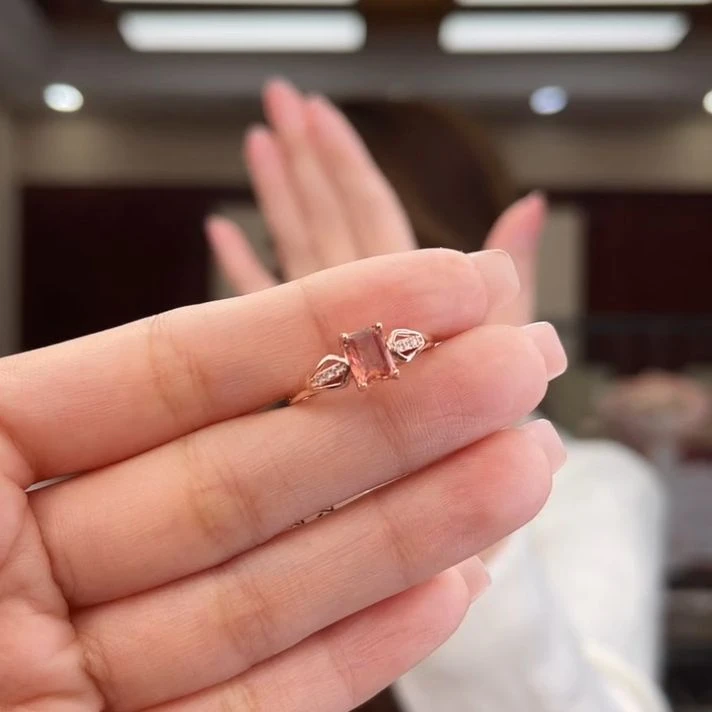 01420639碧玺/银S925镶嵌碧玺戒指多样性发货39