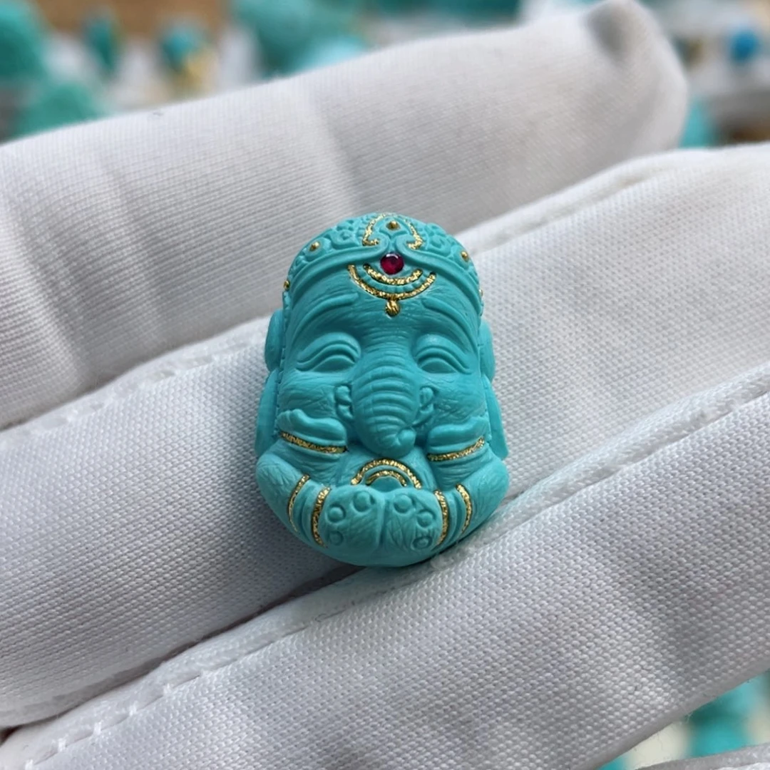 绿松石珠宝奇石未镶嵌