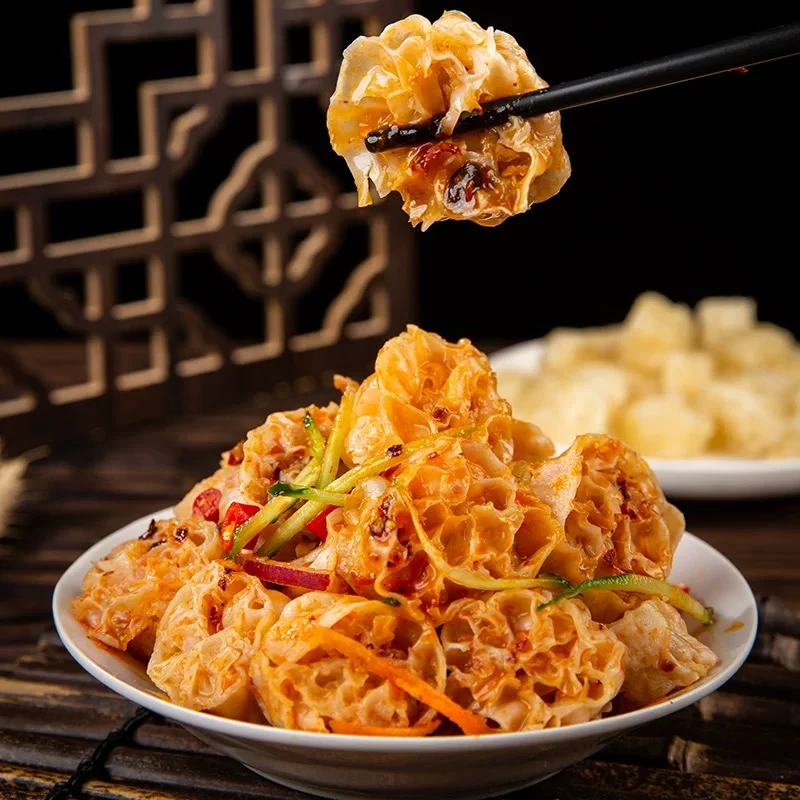 吸汁面藕素食凉拌菜素肥肠冒菜食材干货特产蘸串凉皮圈白面筋小吃