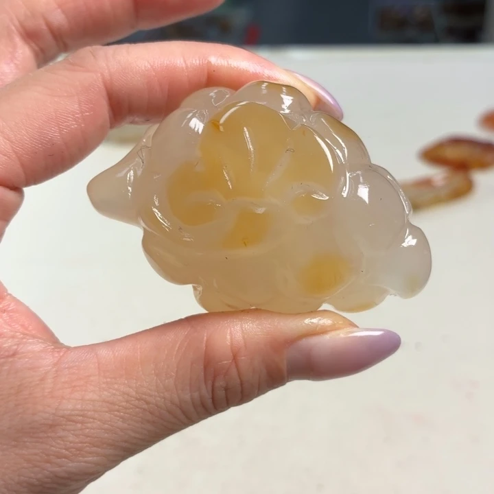 玛瑙/玉髓未镶嵌吊坠(不含链)