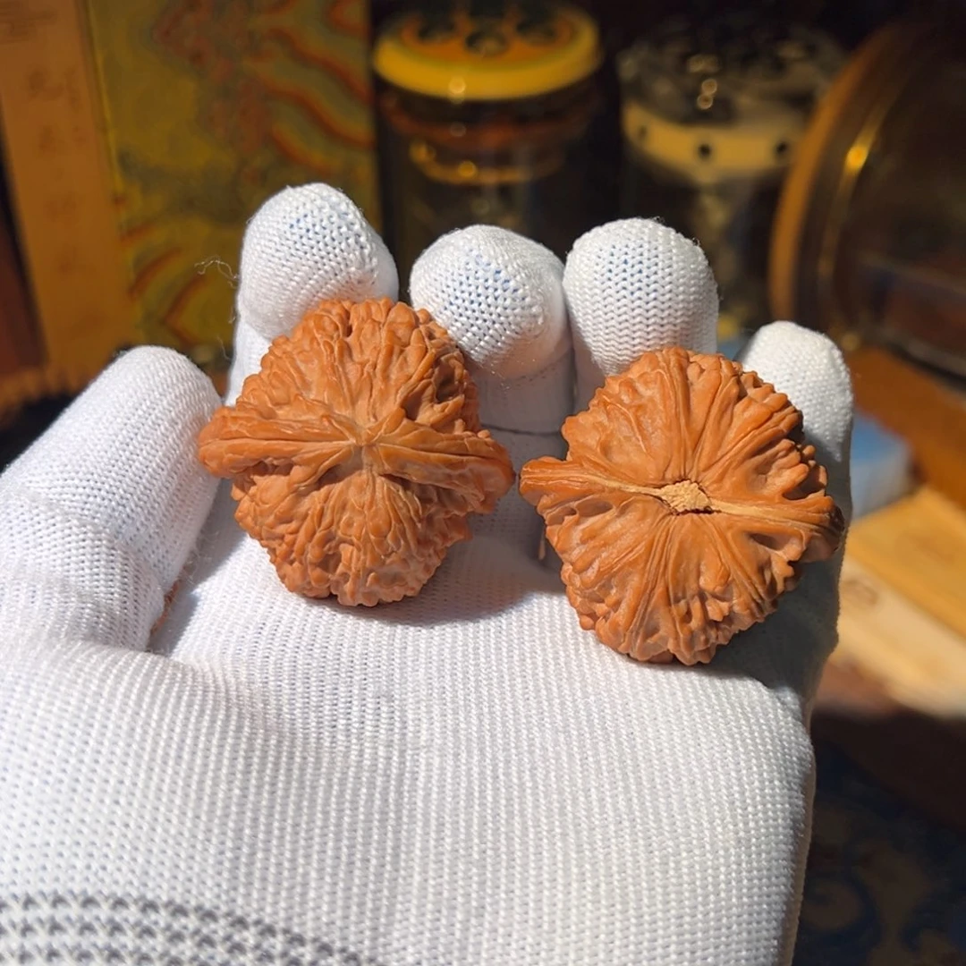 把件文玩核桃全品汉高白40