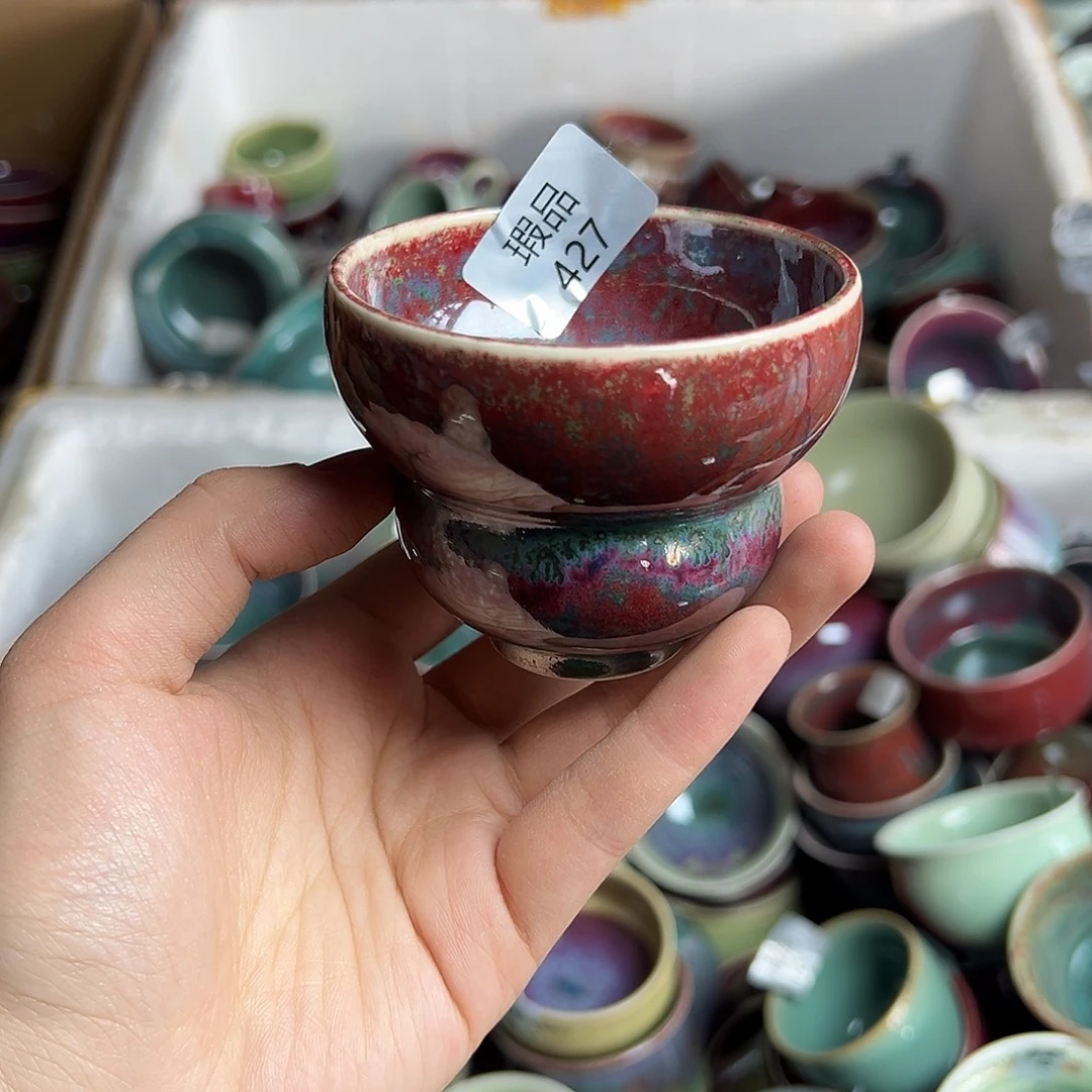 摆件陶窑口自销原矿钧瓷