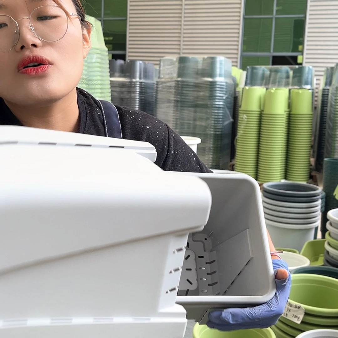 方盆F22灰白色5个无托