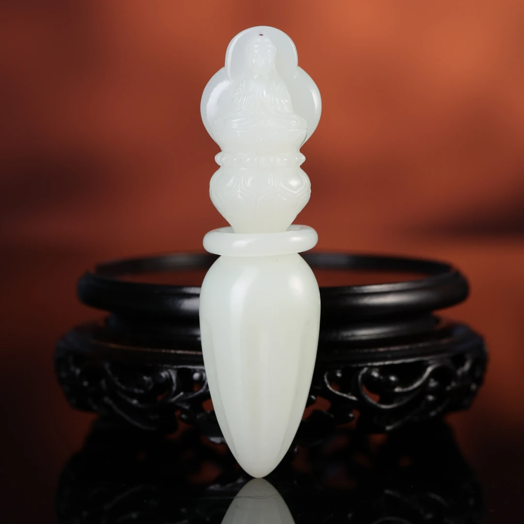 dx和田玉白玉金刚橛2512231485