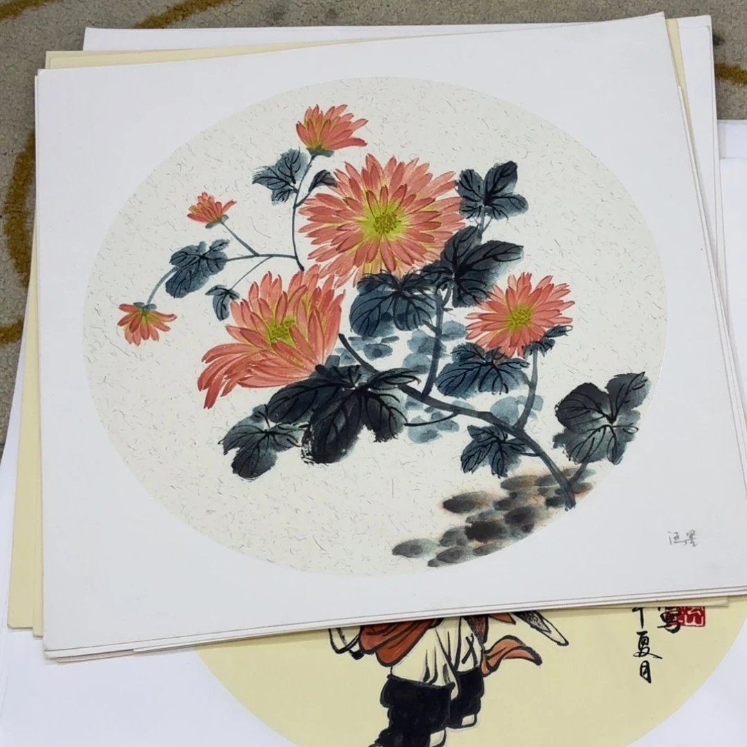 国画国画老师作品刘