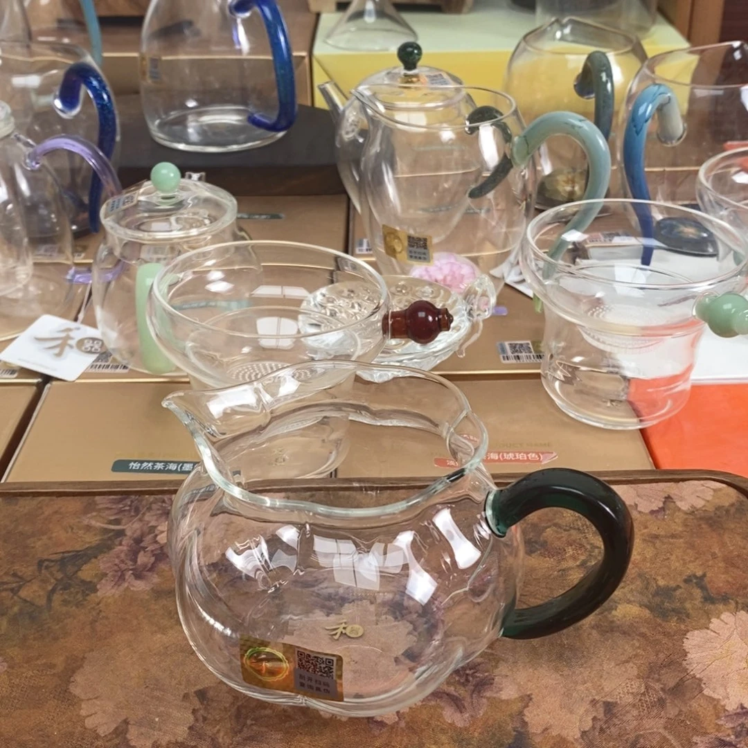 纳福公道杯墨绿色样品