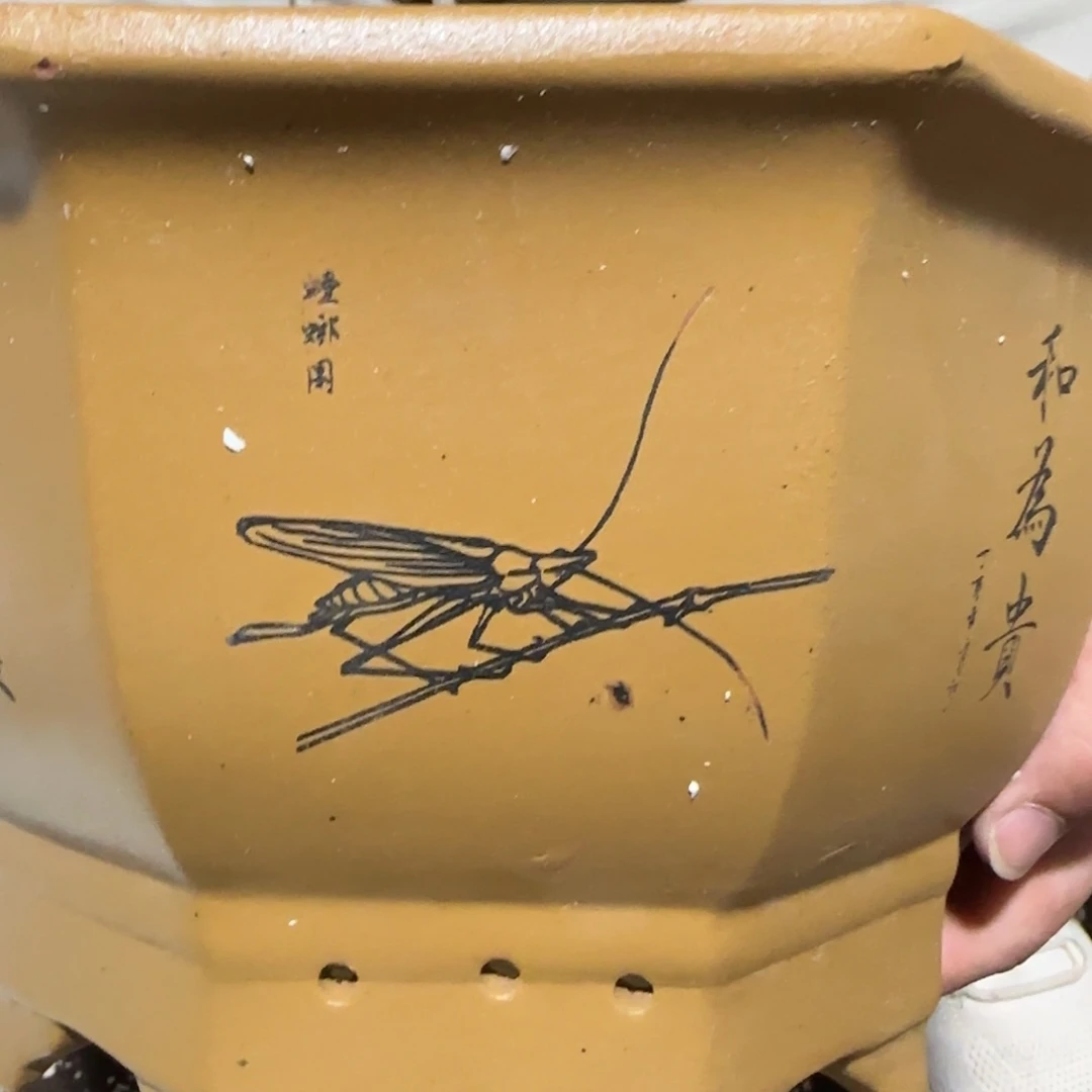 花盆段泥口径20.17口径