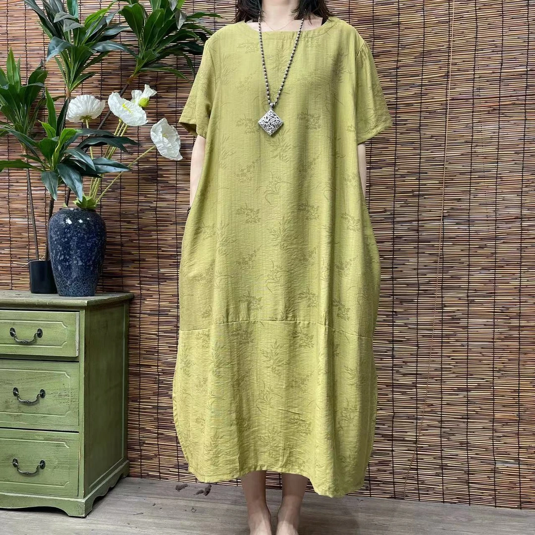 1197新款春夏洋气显瘦减龄遮肉连衣裙碎花裙QZ