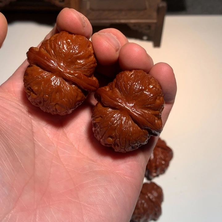 理***室桃核吊坠元宝19WCH#00#