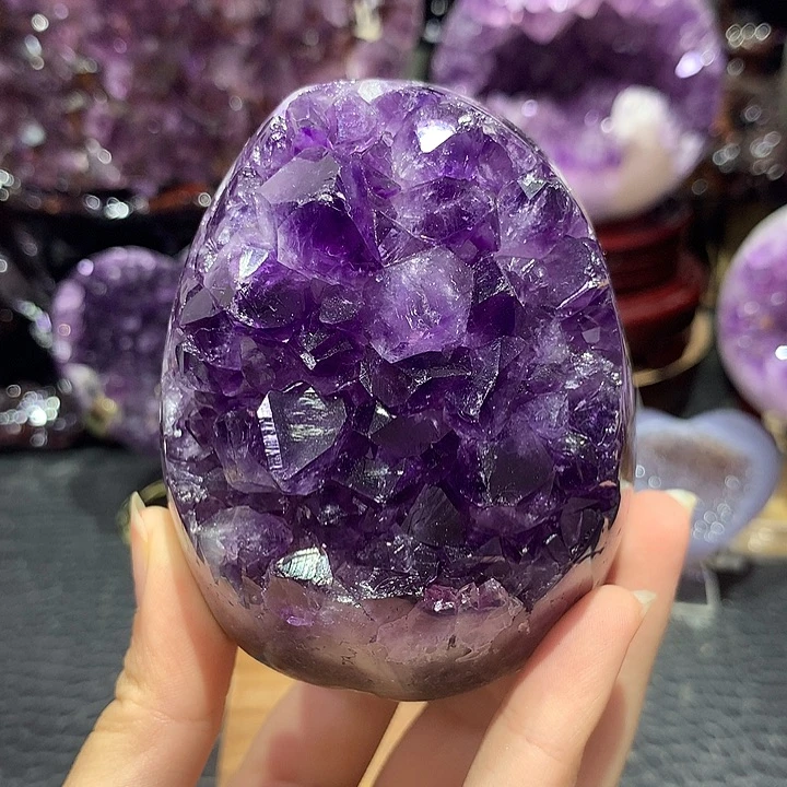 未镶嵌珠宝半成品紫晶
