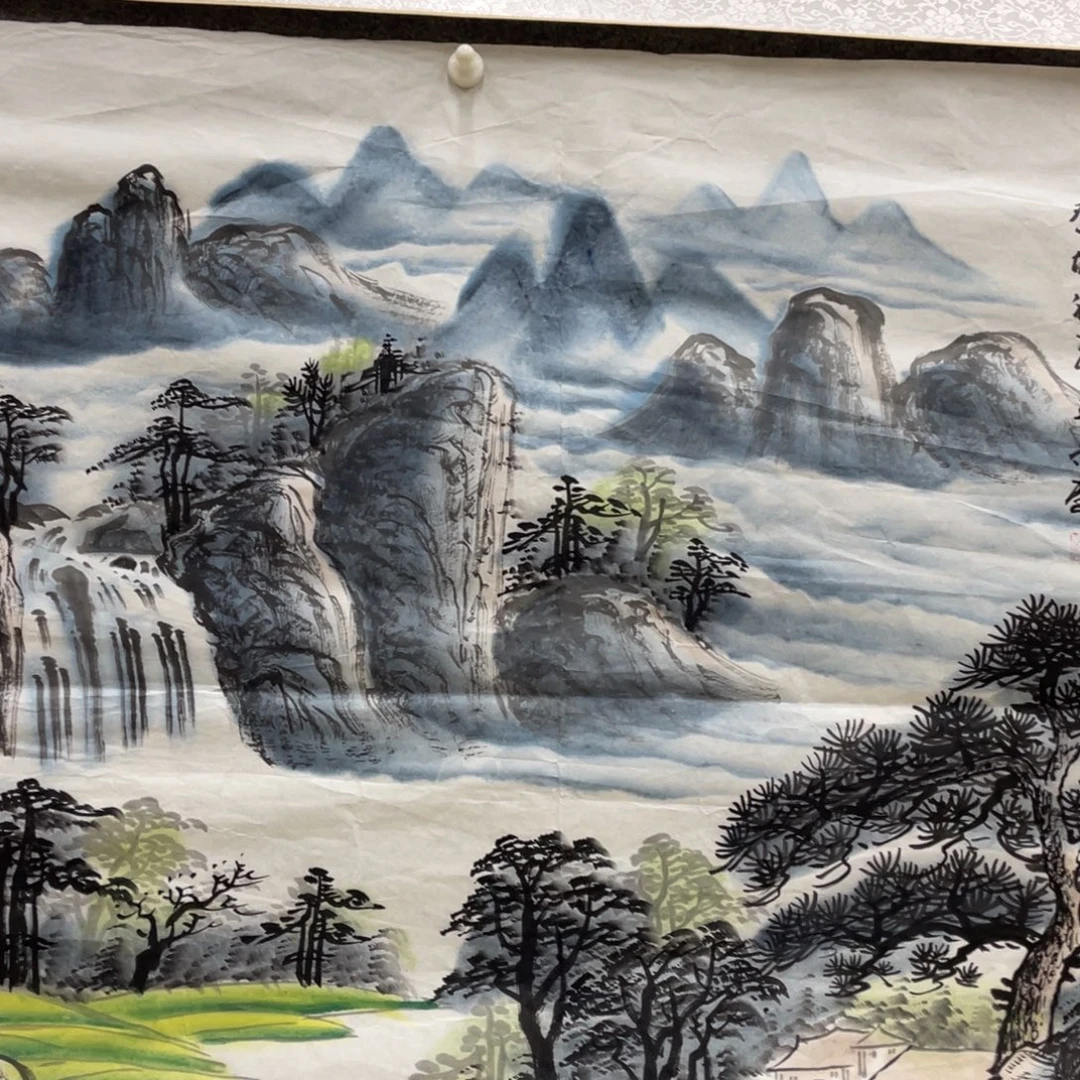 国画老师手绘带运险w