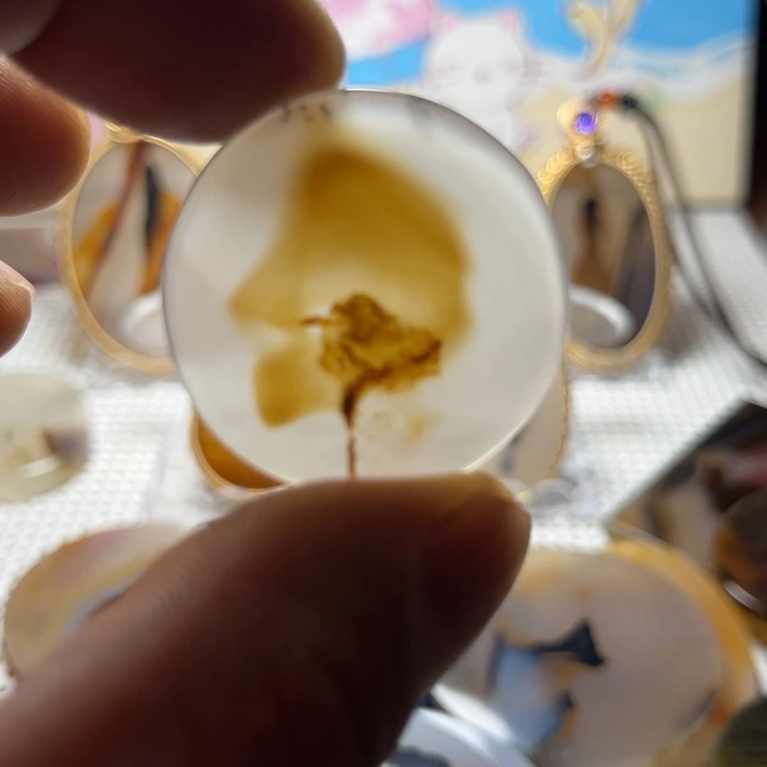 玛瑙/玉髓未镶嵌吊坠(不含链)