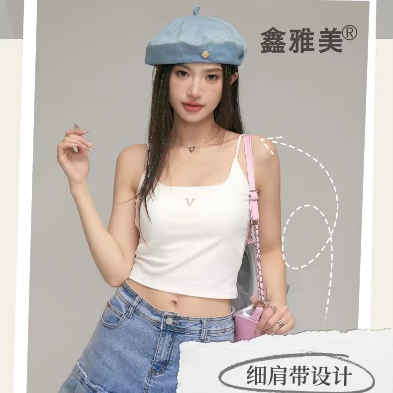夏季休闲简约百搭吊带背心