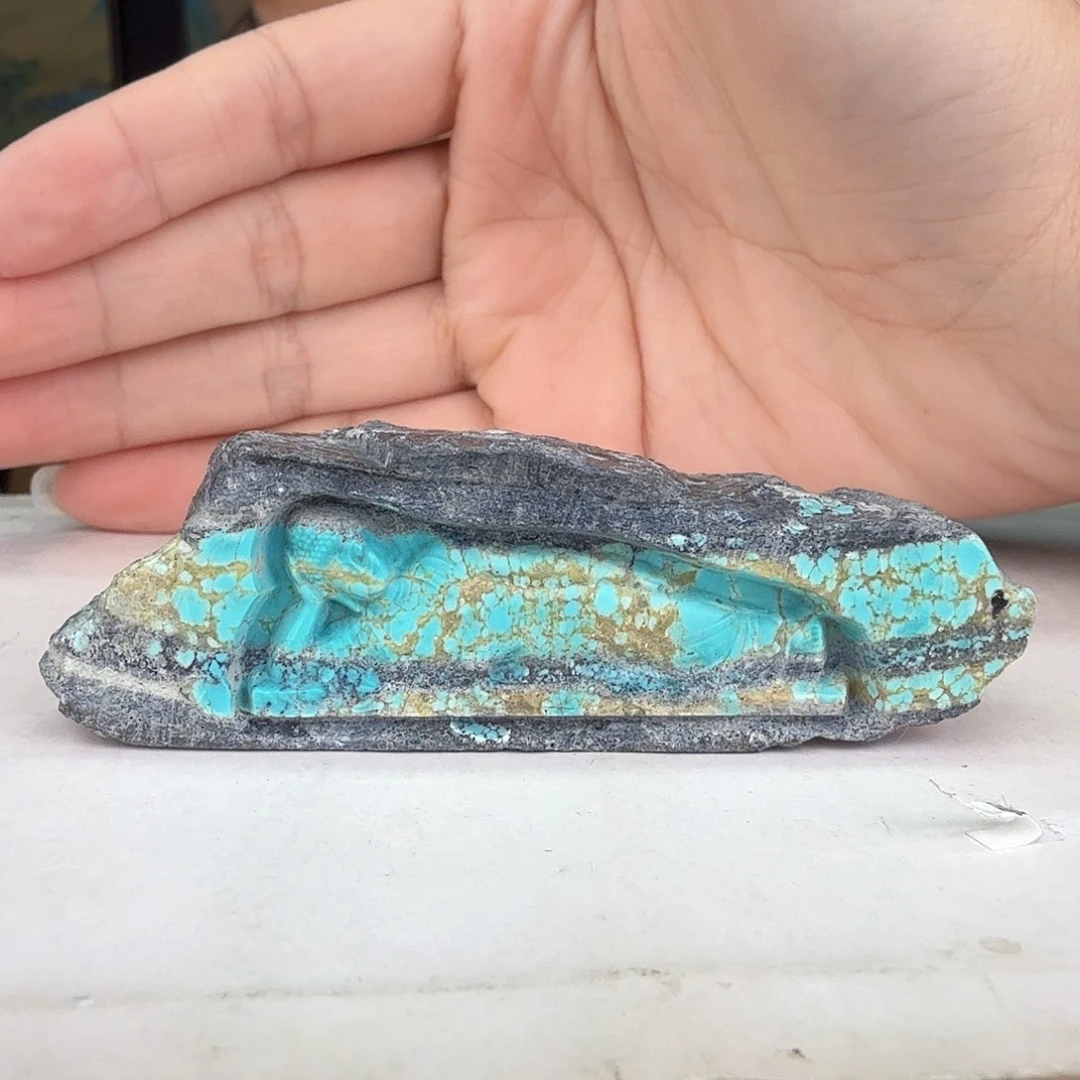 绿松石未镶嵌珠宝奇石