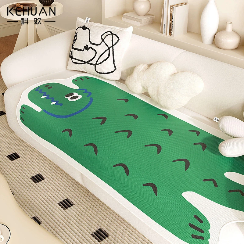 卡通沙发垫凉席凉垫坐垫子可水洗夏季沙发套罩皮座垫冷感夏天