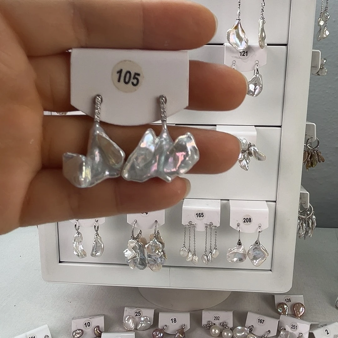 非金属925银无淡水105