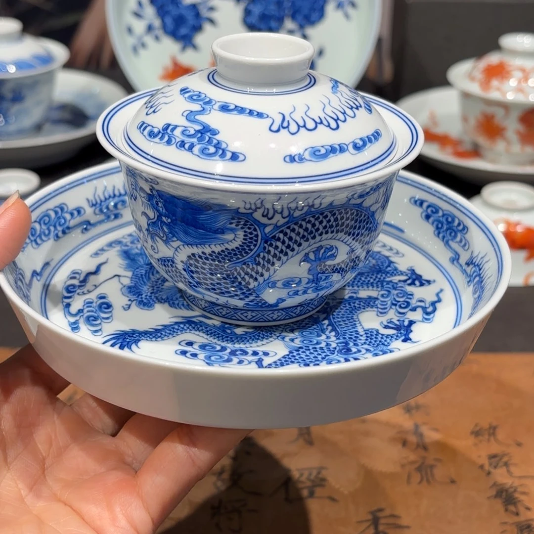 手工手绘陶瓷茶具