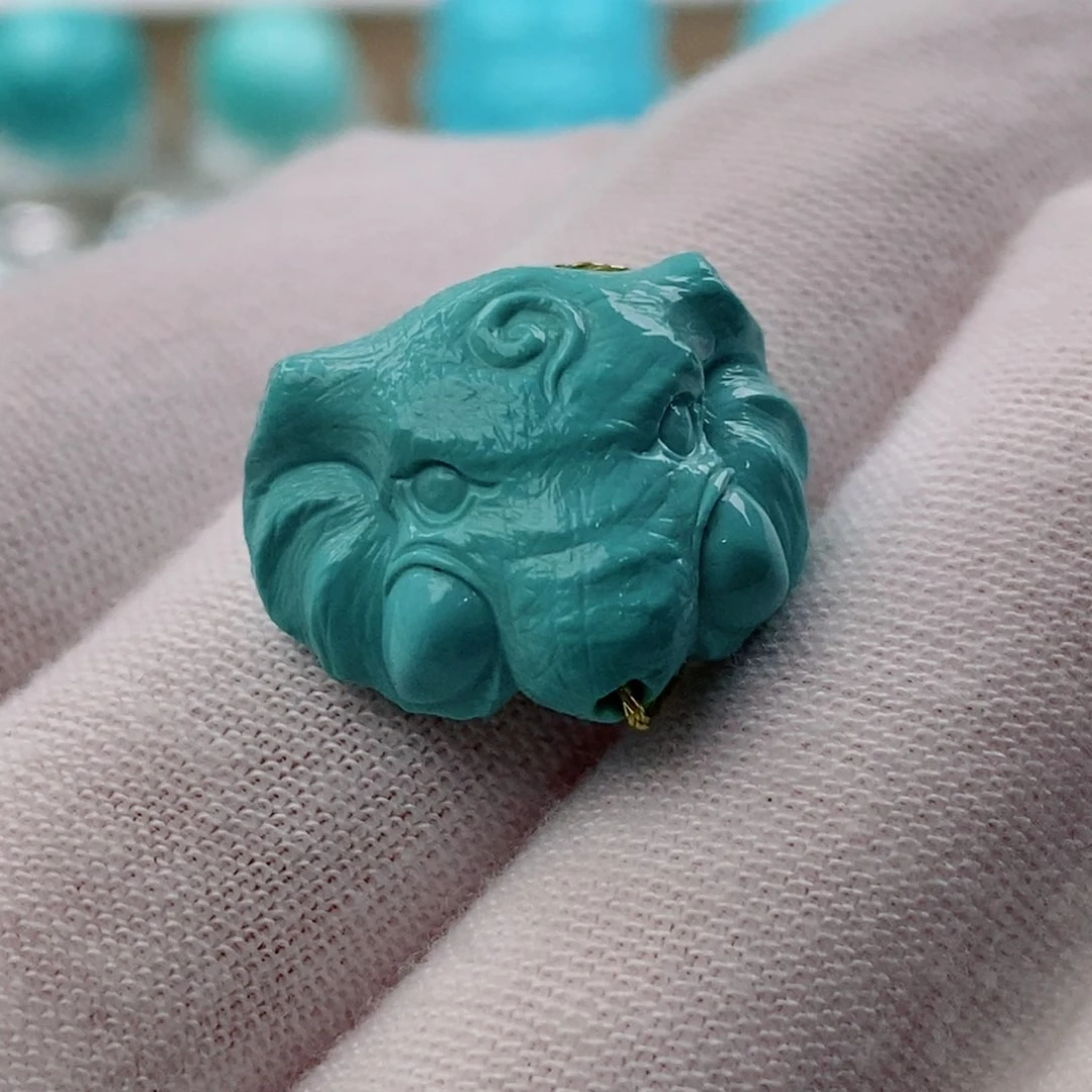 绿松石配饰未镶嵌