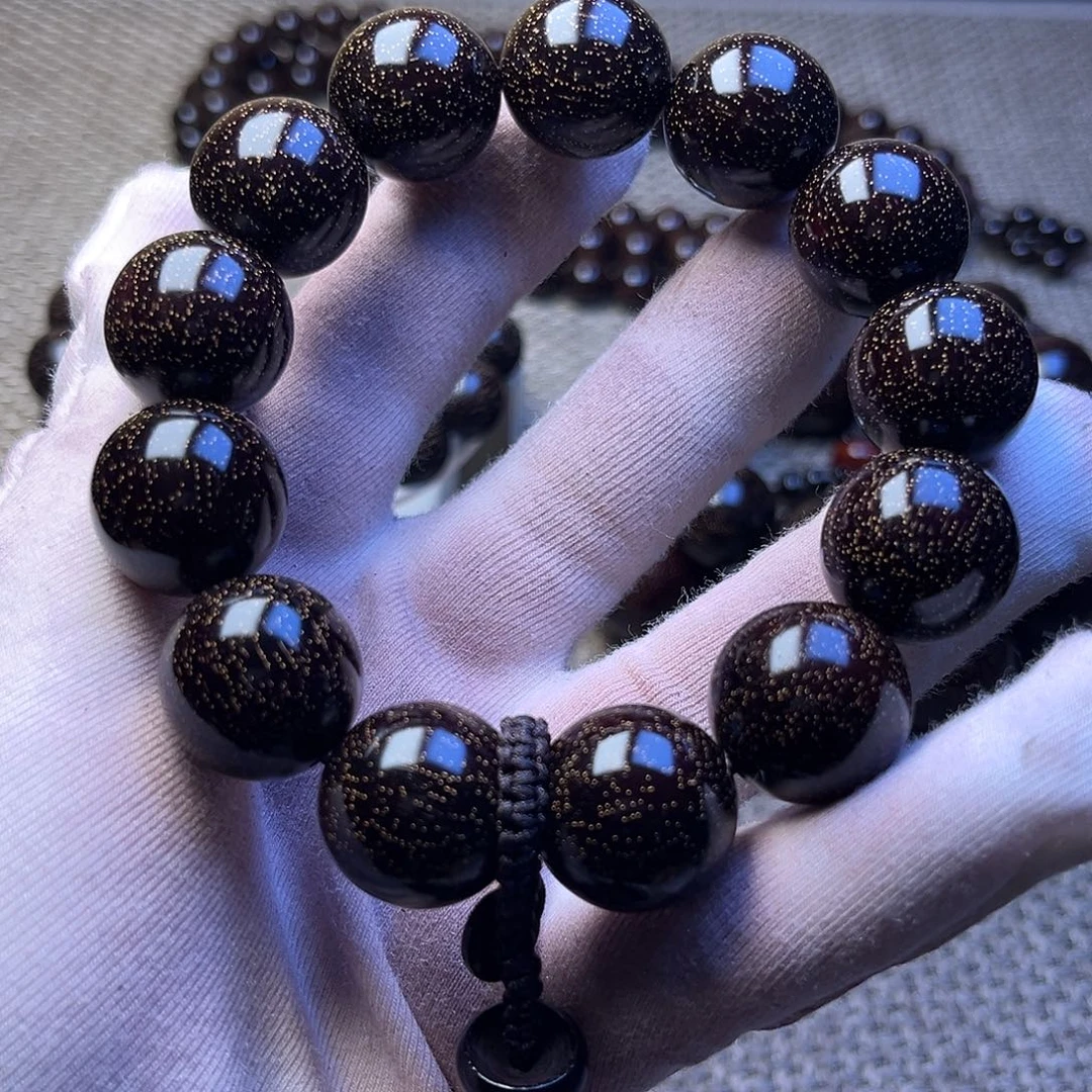 檀香紫檀（小叶紫檀）1.8 13颗爆星