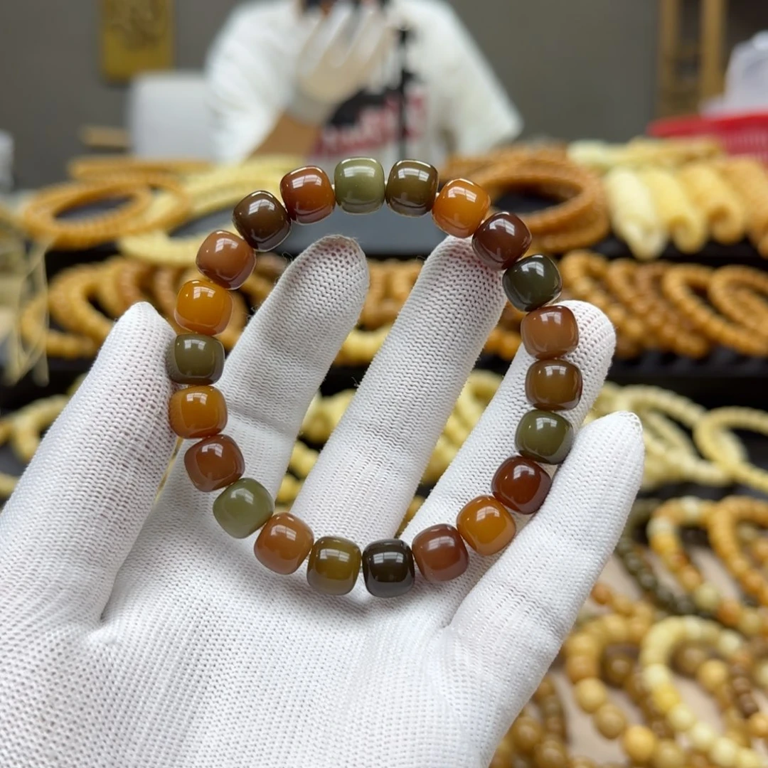菩提根/象牙果手串10.11 5年 鬼工