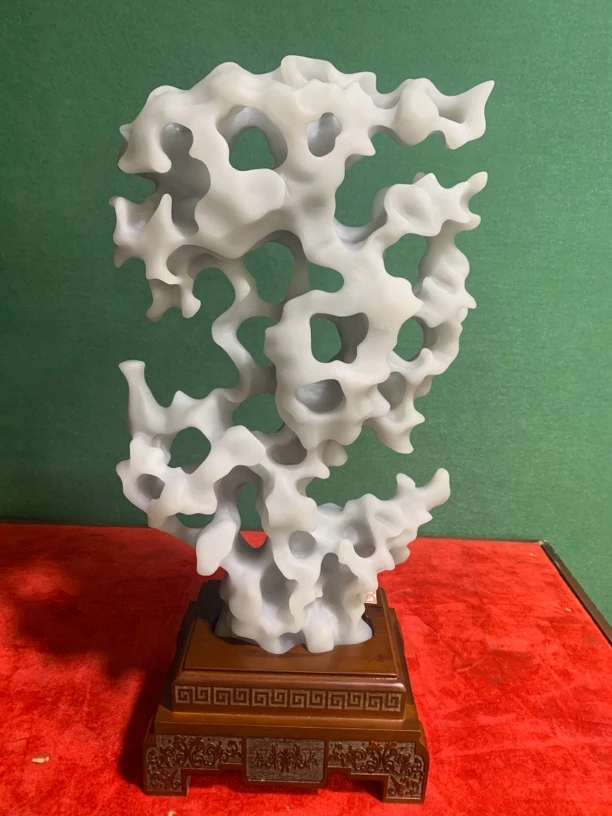 家居摆件家居摆放水墨丹青摆放玄关摆件家居雕刻办公桌博古架书房