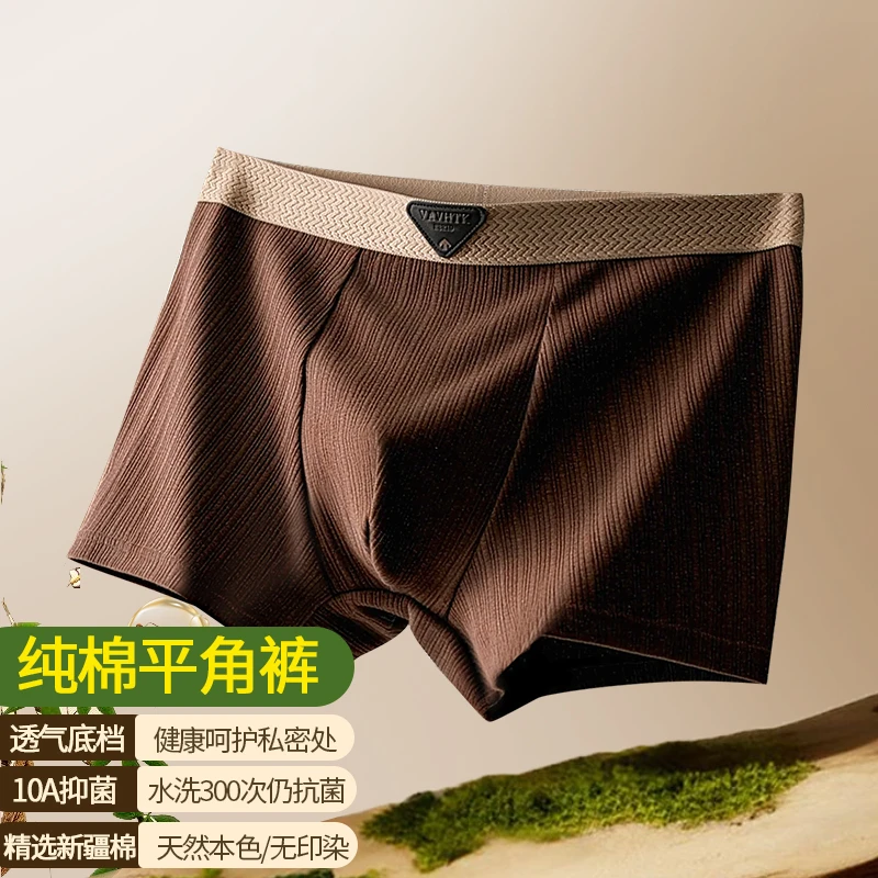 【拍1发3】星维熊男士内裤男款透气棉感男生内裤抗菌内裤男款-ock