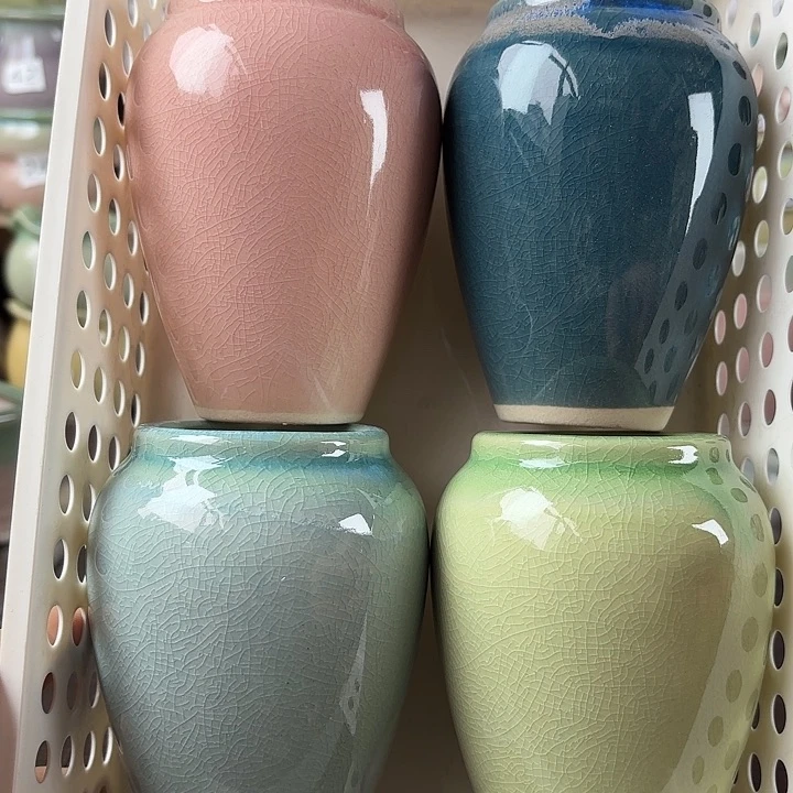 红陶量货/口高深浅搭配发4个