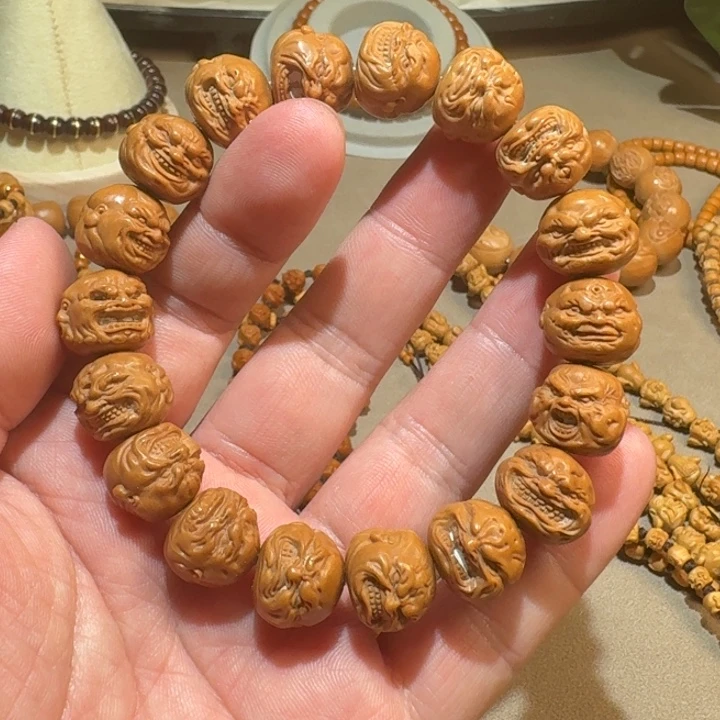 猴头核桃手串恶僧手串