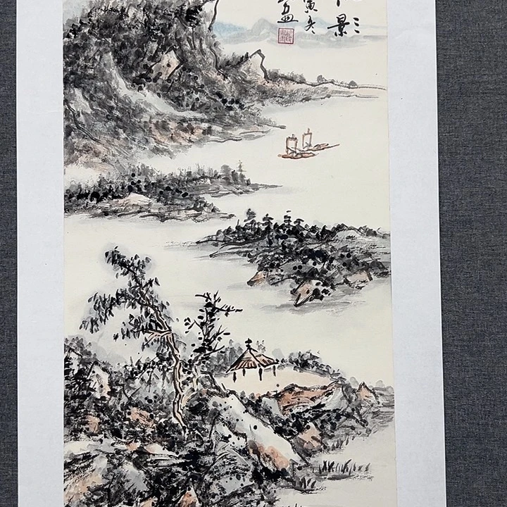 国画书画作品多次