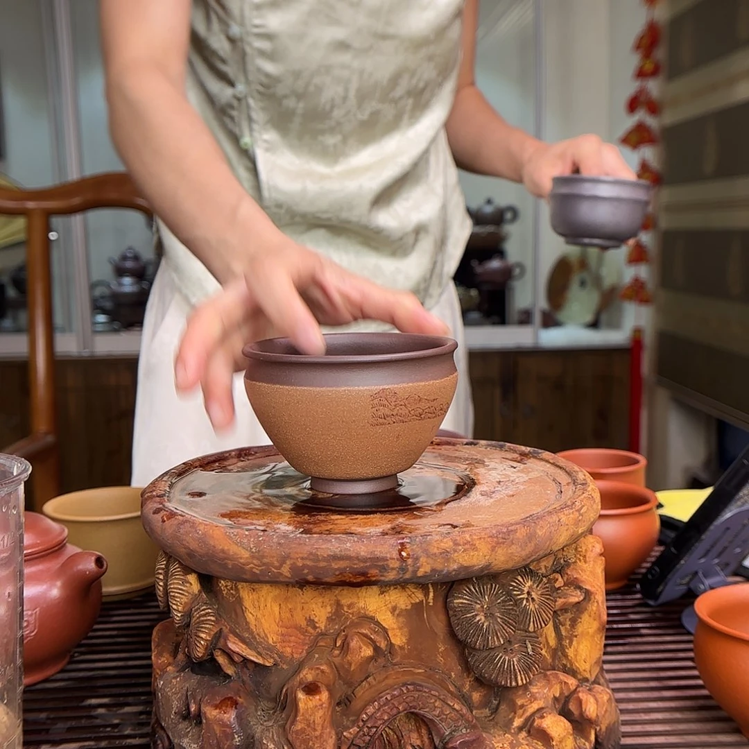 茶壶紫砂一壶李紫砂