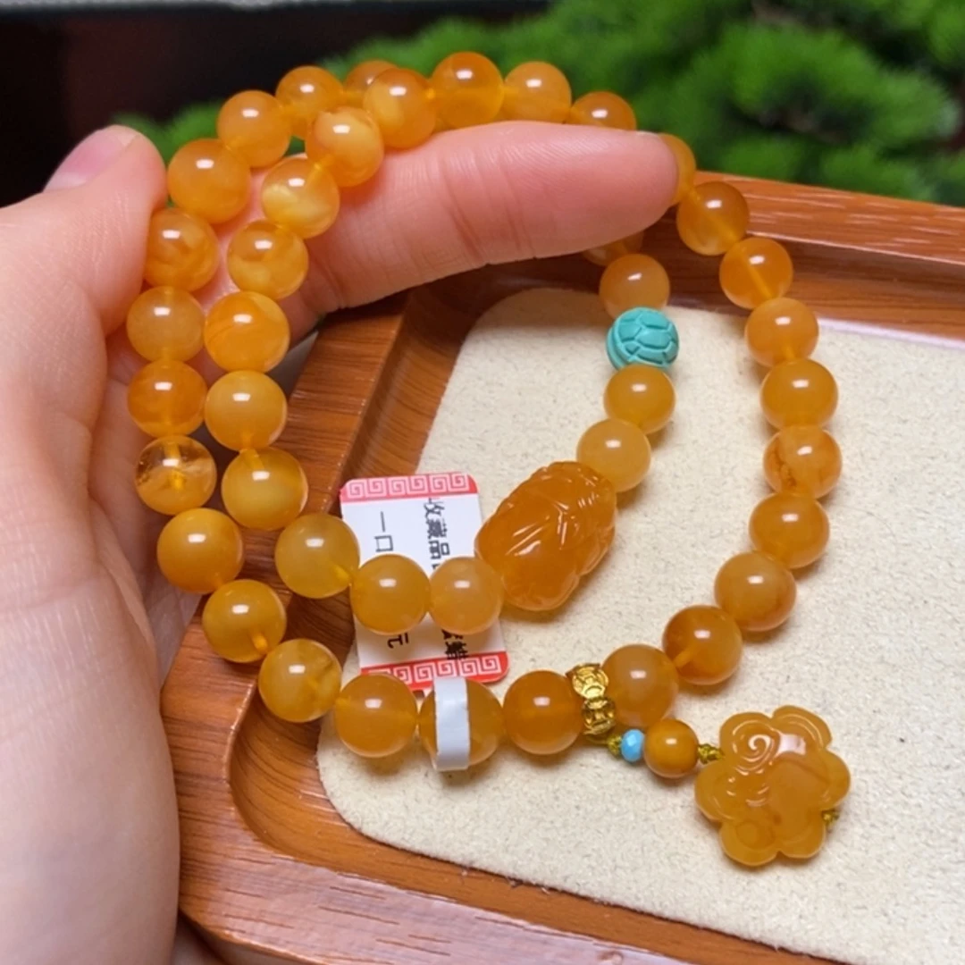 【闪购商品】手链蜜蜡未镶嵌手串