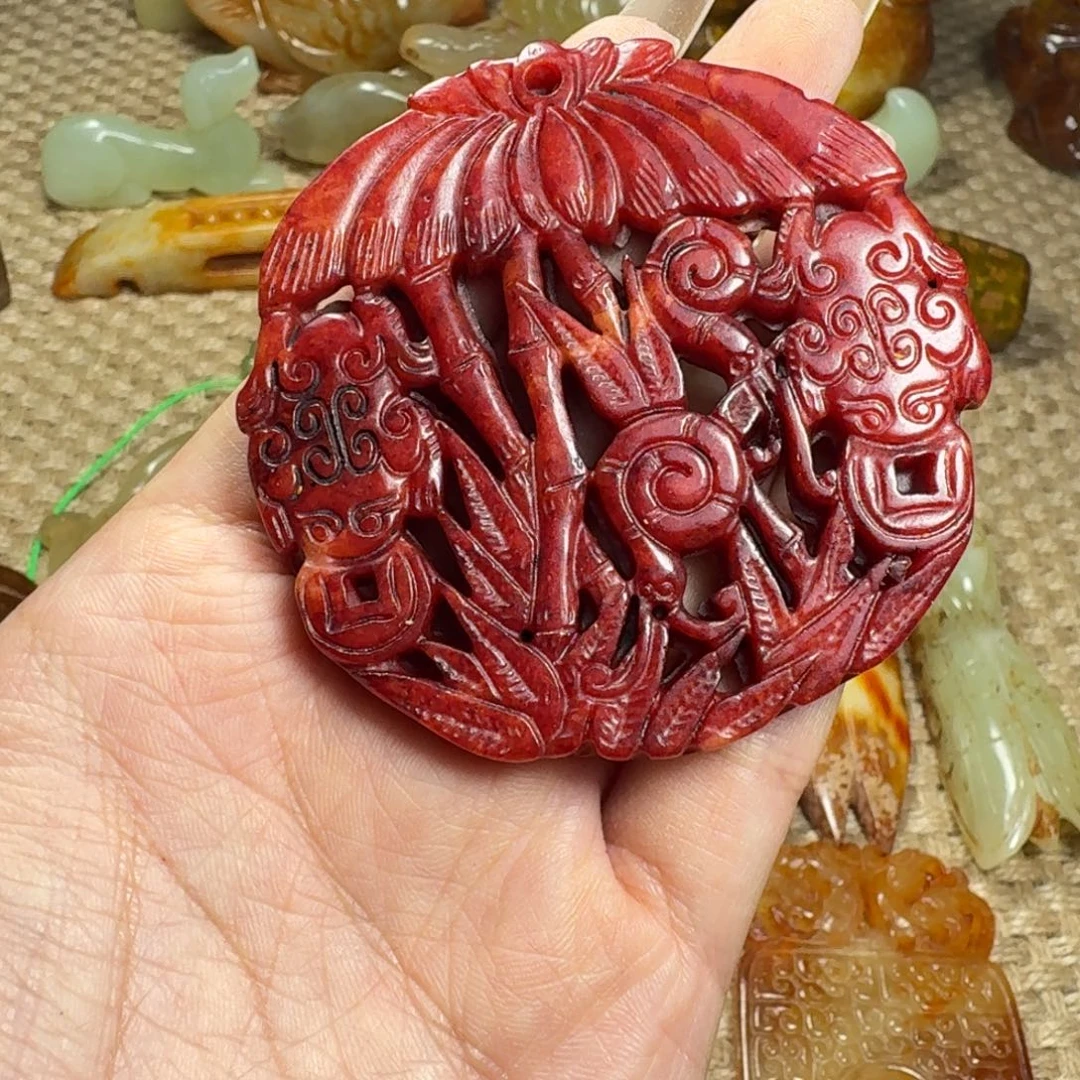 吊坠白玉菩提挂件