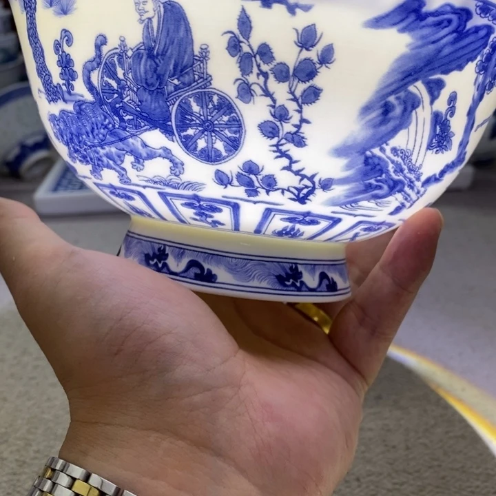碗盘景德镇陶瓷厂生产的